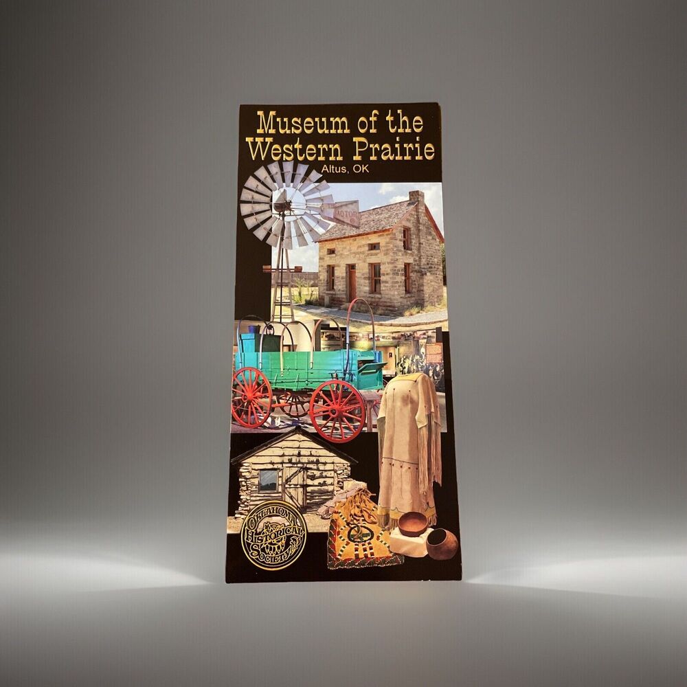 Promotional Rack Card Museum Of The Western Prairie Altus Oklahoma